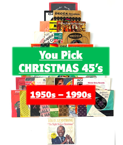 Christmas rpm 1950s - 45, rpm's